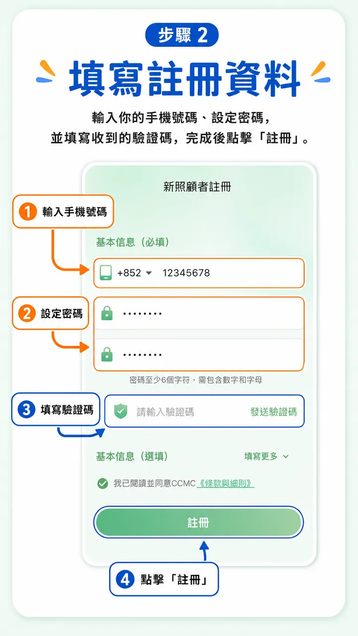 操作指引步驟 2