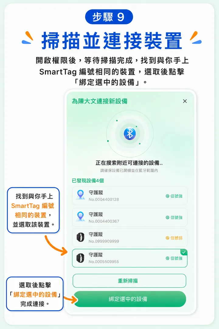 操作指引步驟 9